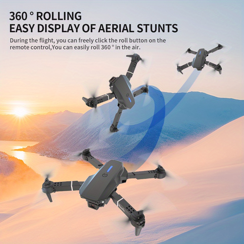 E88 Pro RC Drone WiFi FPV Heig - Drone Camera Wide Angle review and price
