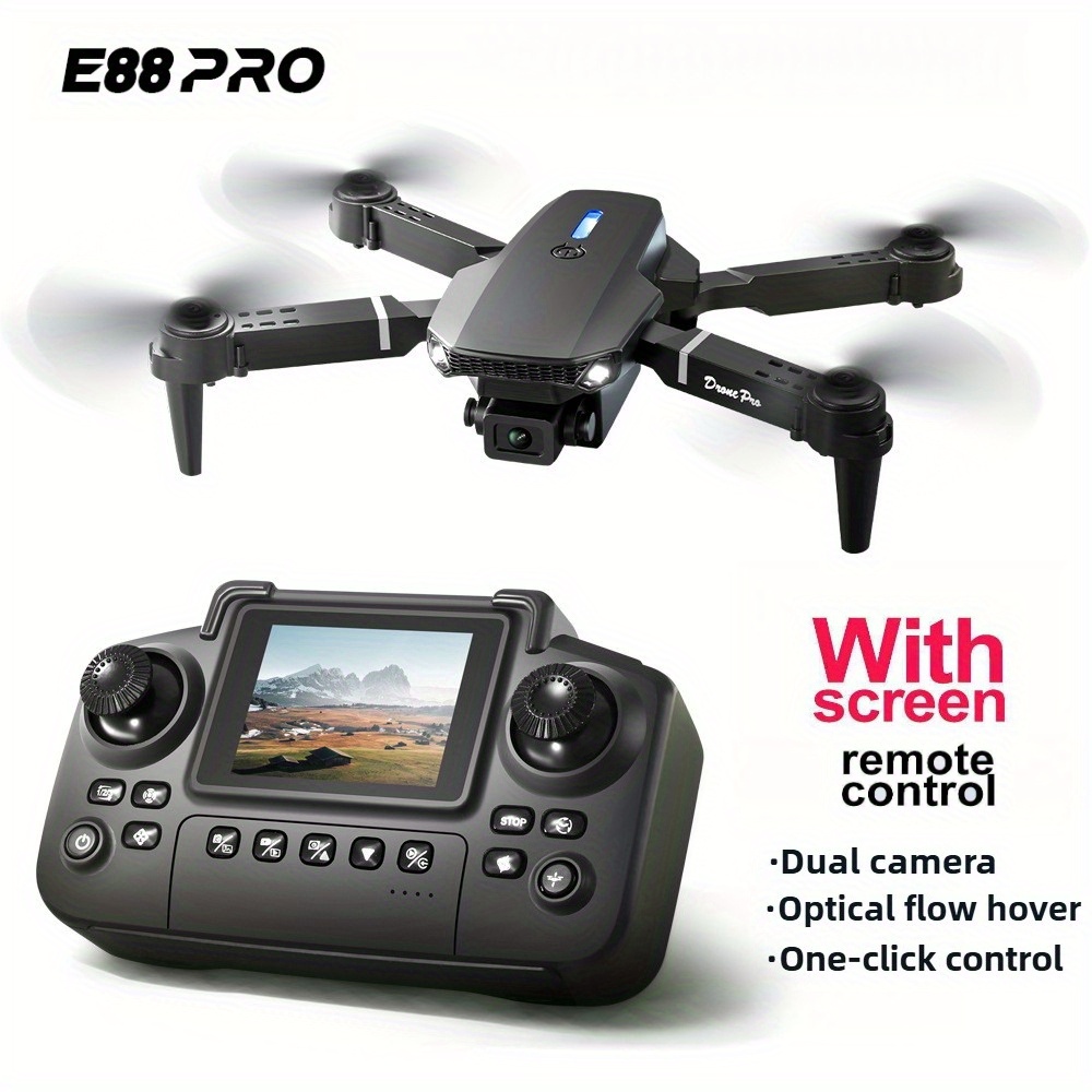 E88 Pro RC Drone WiFi FPV Heig - Drone Camera Wide Angle review and price