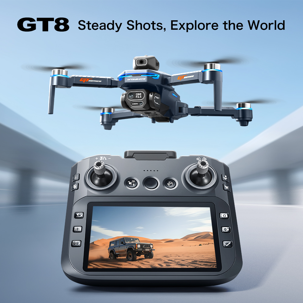 GT8 Obstacle Avoidance Aerial  - Drone Camera Night Vision review and price